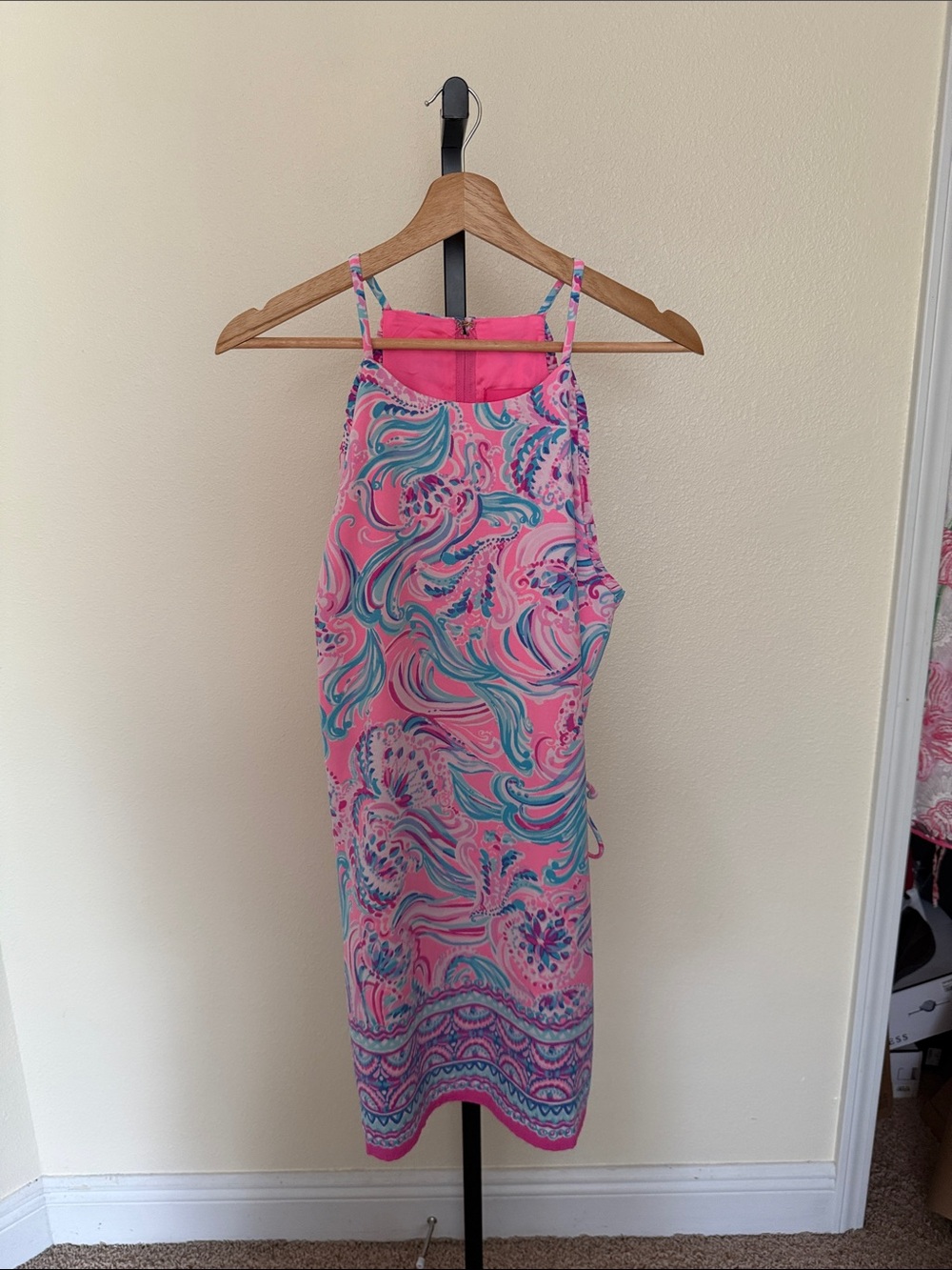 Lilly Pulitzer 🌸 Pink Swirl Print Sundress